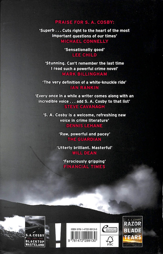 Бумажная книга «All The Sinners Bleed», автор С. А. Косби - фото №1