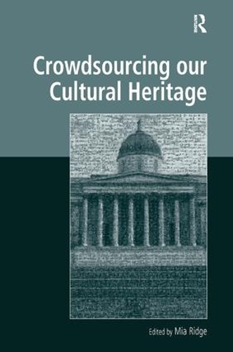 Паперова книга «Crowdsourcing our Cultural Heritage» - фото №1