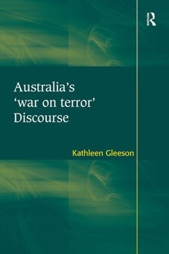 Паперова книга «Australia's 'war on terror' Discourse», автор Кетлін Глісон - фото №1