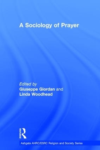 Паперова книга «A Sociology of Prayer», автор Джузеппе Джордан - фото №1