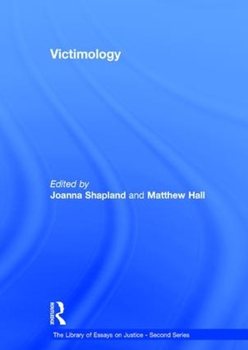 Паперова книга «Victimology», авторів Джоанна Шапланд, Метью Холл - фото №1