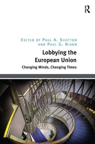 Бумажная книга «Lobbying the European Union: Changing Minds, Changing Times» - фото №1