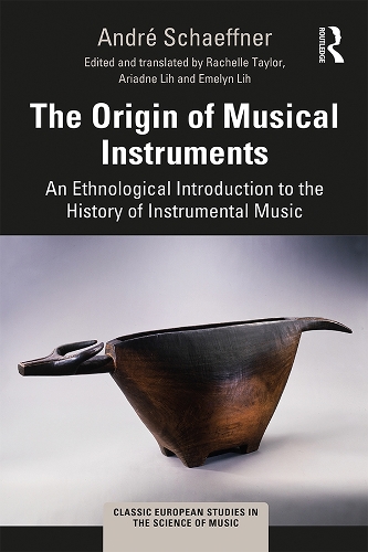 Паперова книга «The Origin of Musical Instruments: An Ethnological Introduction to the History of Instrumental Music», автор Андре Шеффнер - фото №1