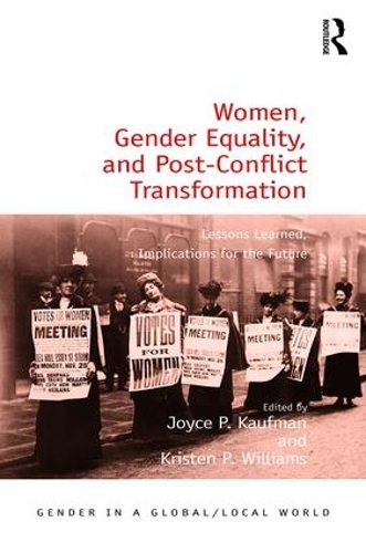 Паперова книга «Women, Gender Equality, and Post-Conflict Transformation: Lessons Learned, Implications for the Future» - фото №1