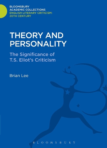 Бумажная книга «Theory and Personality: The Significance of T. S. Eliot's Criticism», автор Брайан Ли - фото №1