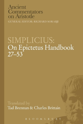 Бумажная книга «Simplicius: On Epictetus Handbook 27-53» - фото №1