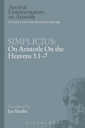 [object Object] «Simplicius: On Aristotle On the Heavens 3.1-7», автор Simplicius - фото №1