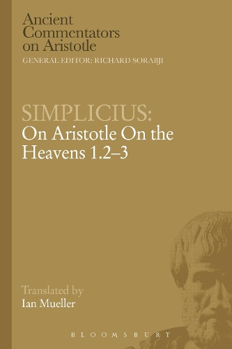 [object Object] «Simplicius: On Aristotle On the Heavens 1.2-3», автор Simplicius - фото №1