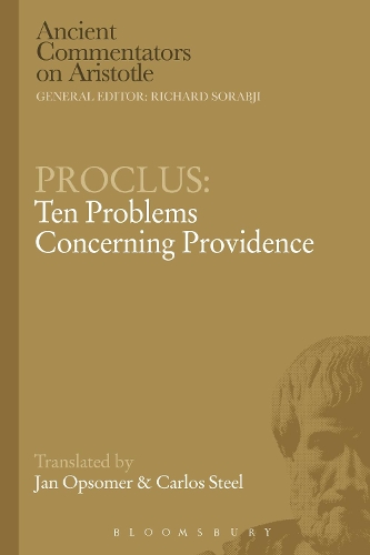 Паперова книга «Proclus: Ten Problems Concerning Providence», автор Ян Опсомер - фото №1