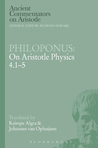 Паперова книга «Philoponus: On Aristotle Physics 4.1-5», авторів Йоганнес ван Офуйсен, Кеймпе Альгра - фото №1
