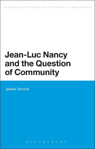 Бумажная книга «Jean-Luc Nancy and the Question of Community», автор Игнаас Девиш - фото №1