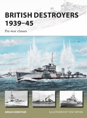 [object Object] «British Destroyers 1939–45: Pre-war classes», автор Ангус Констам - фото №1