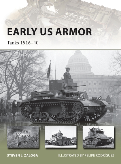 Паперова книга «Early US Armor» - фото №1