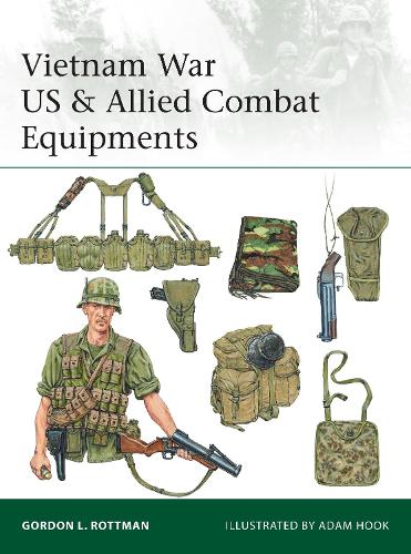 Бумажная книга «Vietnam War US & Allied Combat Equipments», автор Гордон Л. Роттмэн - фото №1