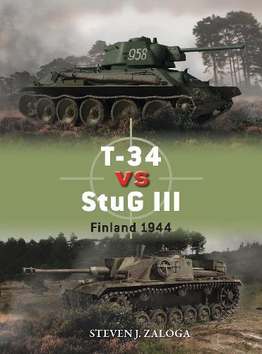 Паперова книга «T-34 vs StuG III: Finland 1944», автор Стівен Залоґа - фото №1