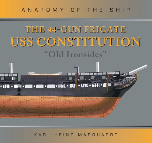 [object Object] «The 44-Gun Frigate USS Constitution 'Old Ironsides'», автор Карл Хайнц Марквардт - фото №1