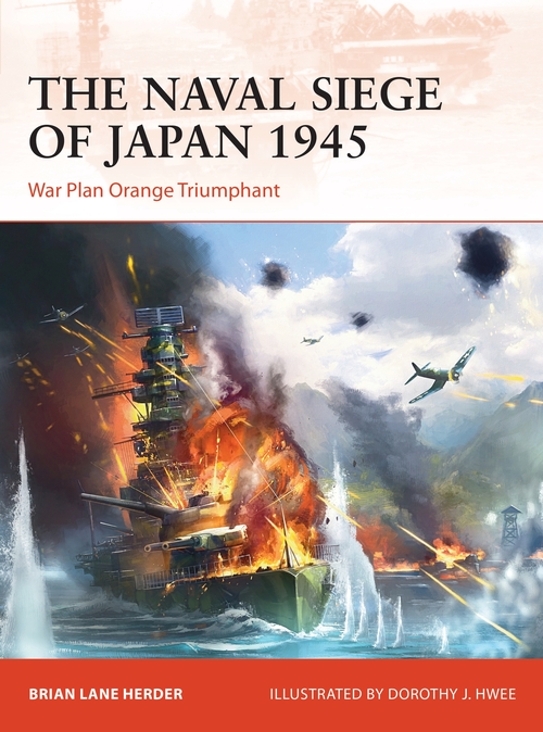 Паперова книга «The Naval Siege of Japan 1945» - фото №1