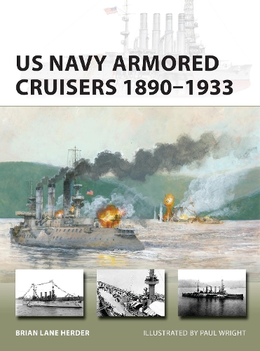 Паперова книга «US Navy Armored Cruisers 1890–1933», автор Брайан Лейн Гердер - фото №1