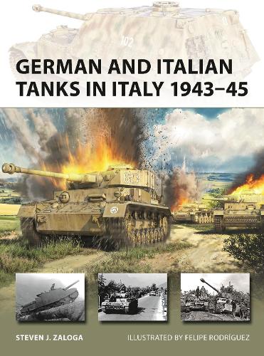 Бумажная книга «German and Italian Tanks in Italy 1943–45», автор Стивен Залога - фото №1