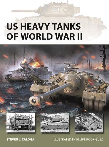 Паперова книга «US Heavy Tanks of World War II», автор Стівен Залоґа - фото №1