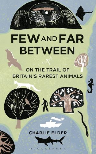 Паперова книга «Few And Far Between: On The Trail of Britain's Rarest Animals», автор Чарлі Елдер - фото №1