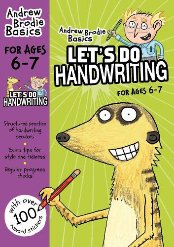 Паперова книга «Let's do Handwriting 6-7», автор Ендрю Броді - фото №1