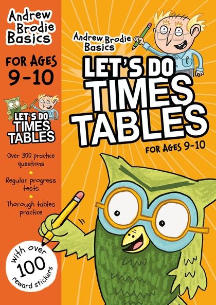 Паперова книга «Let's do Times Tables 9-10», автор Ендрю Броуді - фото №1