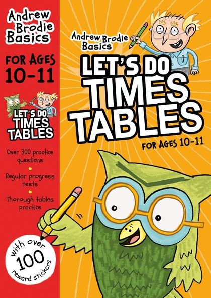 Паперова книга «Let's do Times Tables 10-11», автор Ендрю Броуді - фото №1