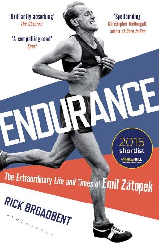 Паперова книга «Endurance: The Extraordinary Life and Times of Emil Zátopek», автор Рік Бродбент - фото №1