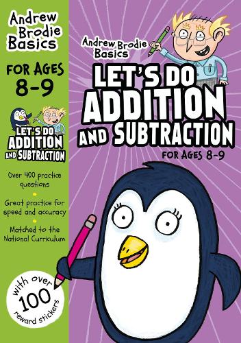 Бумажная книга «Let's do Addition and Subtraction 8-9», автор Эндрю Броди - фото №1