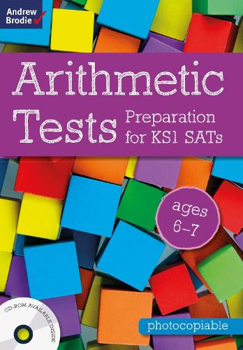 [object Object] «Arithmetic Tests for ages 6-7: Preparation for KS1 SATs», автор Ендрю Броді - фото №1