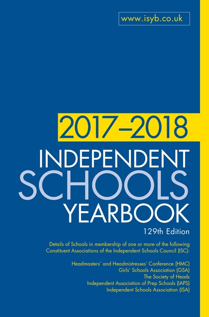Паперова книга «Independent Schools Yearbook 2017-2018» - фото №1