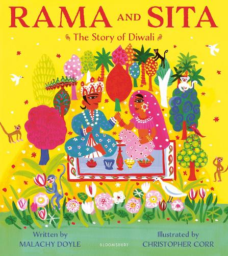 Бумажная книга «Rama and Sita: The Story of Diwali» - фото №1