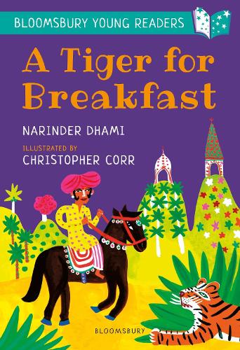 Бумажная книга «A Tiger for Breakfast: A Bloomsbury Young Reader: Turquoise Book Band», автор Нариндер Дхами - фото №1