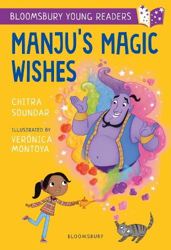 Бумажная книга «Manju's Magic Wishes: A Bloomsbury Young Reader: Purple Book Band», автор Читра Сундар - фото №1