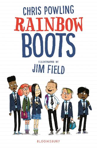 Паперова книга «Rainbow Boots», автор Кріс Паулінг - фото №1