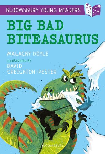 Бумажная книга «Big Bad Biteasaurus: A Bloomsbury Young Reader: Purple Book Band» - фото №1