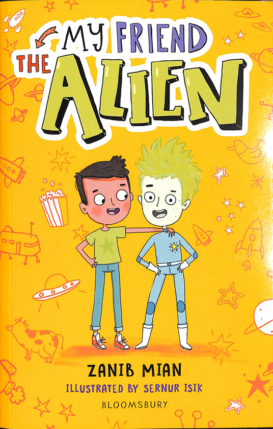 Бумажная книга «My Friend the Alien. A Bloomsbury Reader. Grey Book Band», автор Заниб Миан - фото №1
