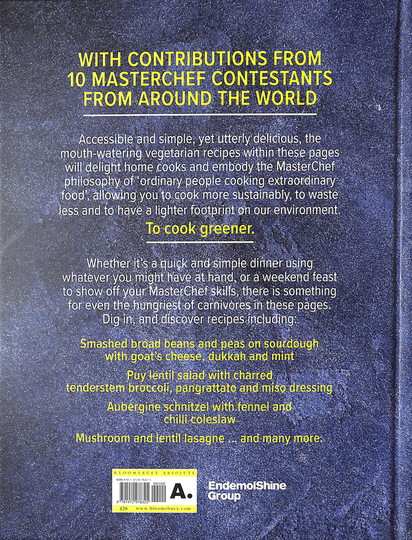 Бумажная книга «MasterChef Green. 90 veggie recipes to raise the ordinary to the extraordinary», автор Адам О'шеперд - фото №1