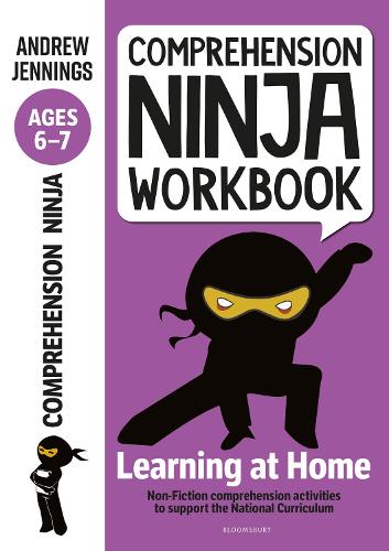 Паперова книга «Comprehension Ninja Workbook for Ages 6-7: Comprehension activities to support the National Curriculum at home», автор Ендрю Дженнінгс - фото №1