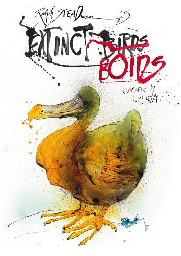 Паперова книга «Extinct Boids», авторів Сері Леві, Ральф Стедман - фото №1