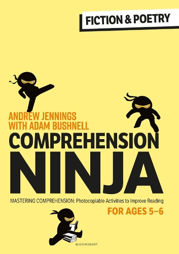 Паперова книга «Comprehension Ninja for Ages 5-6: Fiction & Poetry: Comprehension worksheets for Year 1», автор Ендрю Дженнінгс - фото №1