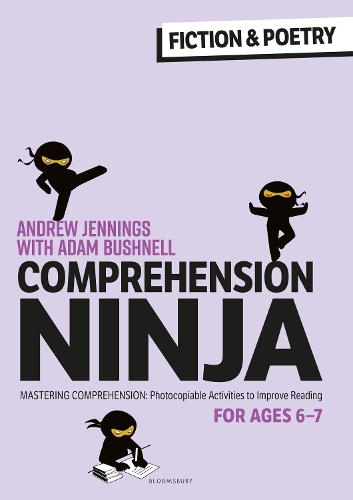 Паперова книга «Comprehension Ninja for Ages 6-7: Fiction & Poetry: Comprehension worksheets for Year 2», автор Ендрю Дженнінгс - фото №1