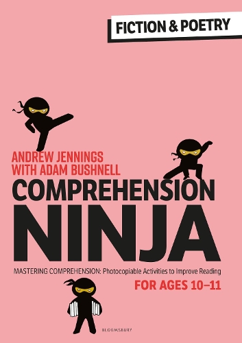 Паперова книга «Comprehension Ninja for Ages 10-11: Fiction & Poetry: Comprehension worksheets for Year 6», автор Ендрю Дженнінгс - фото №1