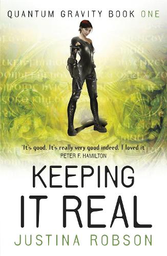 Паперова книга «Keeping It Real: Quantum Gravity Book One», автор Джастіна Робсон - фото №1