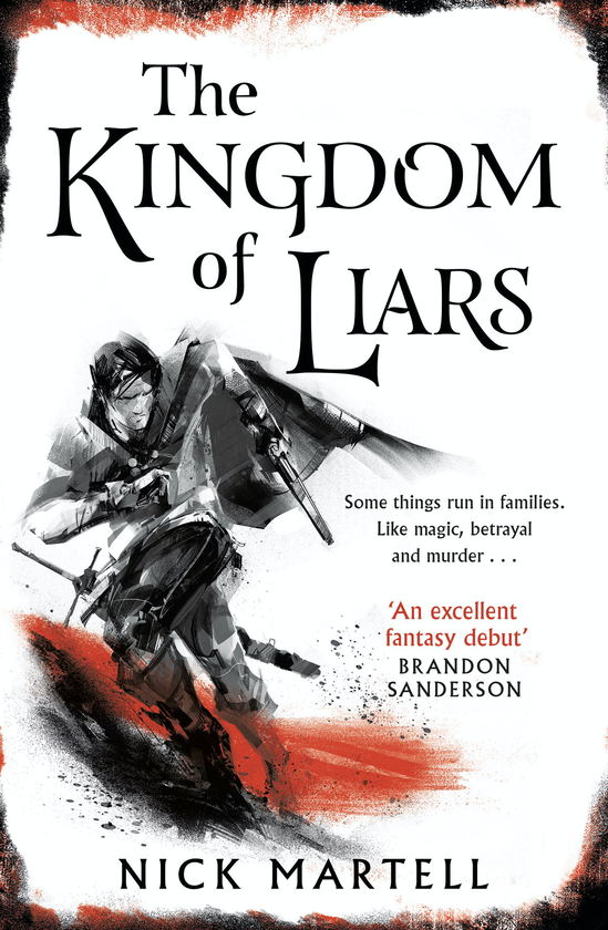 Паперова книга «The Kingdom of Liars», автор Нік Мартелл - фото №1