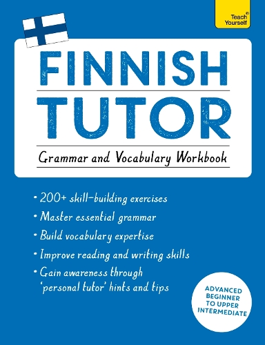 Паперова книга «Finnish Tutor: Grammar and Vocabulary Workbook (Learn Finnish with Teach Yourself): Advanced beginner to upper intermediate course», автор Ріітта-Лііса Валіярві - фото №1