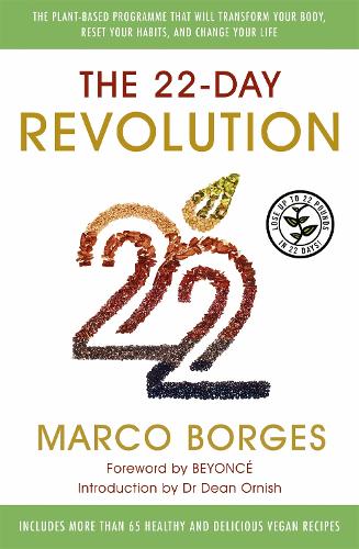 Бумажная книга «The 22-Day Revolution: The plant-based programme that will transform your body, reset your habits, and change your life.», автор Марко Борхес - фото №1