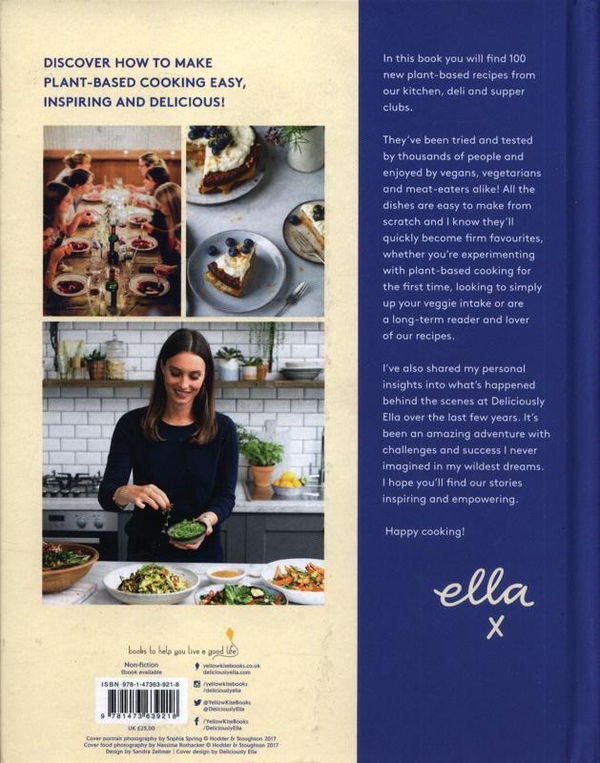 Паперова книга «Deliciously Ella The Plant-Based Cookbook. 100 Simple Vegan Recipes to Make Every Day Delicious», автор Елла Міллс - фото №1