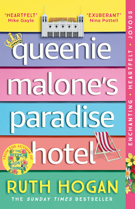 Бумажная книга «Queenie Malone's Paradise Hotel», автор Рут Хоган - фото №1